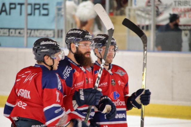 Photo hockey match Angers  - Rouen le 03/10/2017