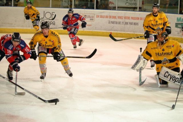 Photo hockey match Angers  - Rouen le 03/10/2017