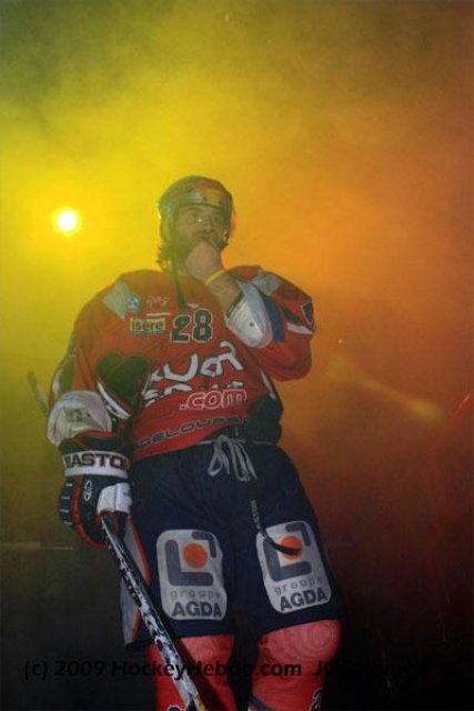 Photo hockey match Grenoble  - Dijon  le 22/02/2009