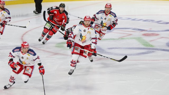 Photo hockey match Amiens  - Grenoble  le 03/10/2017