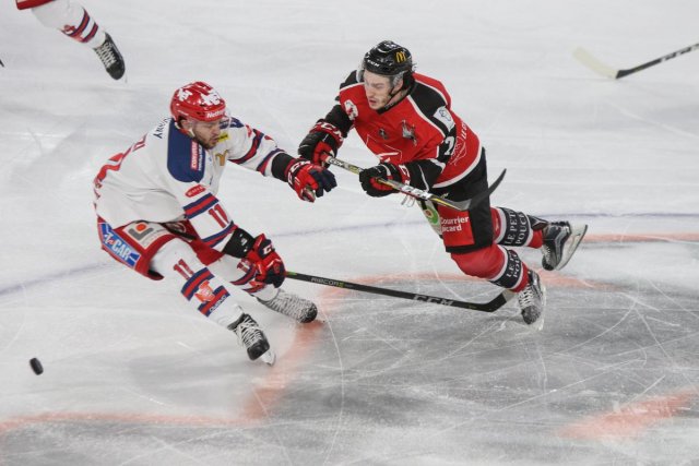 Photo hockey match Amiens  - Grenoble  le 03/10/2017