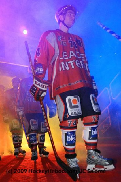 Photo hockey match Grenoble  - Dijon  le 22/02/2009
