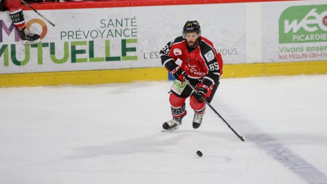 Photo hockey match Amiens  - Grenoble  le 03/10/2017