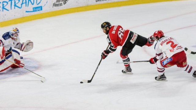 Photo hockey match Amiens  - Grenoble  le 03/10/2017