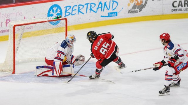 Photo hockey match Amiens  - Grenoble  le 03/10/2017