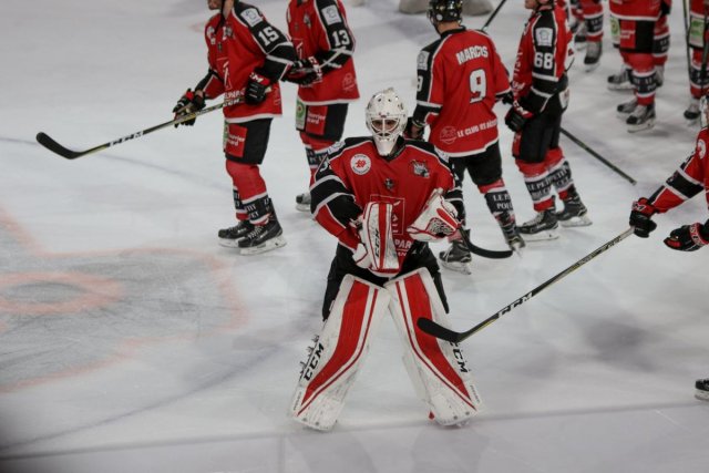 Photo hockey match Amiens  - Grenoble  le 03/10/2017