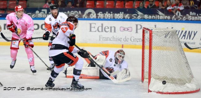 Photo hockey match Grenoble  - Epinal  le 06/10/2017