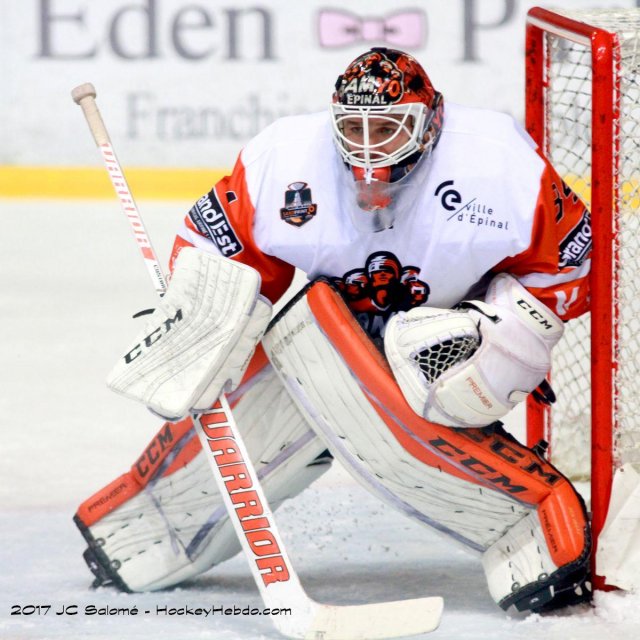 Photo hockey match Grenoble  - Epinal  le 06/10/2017