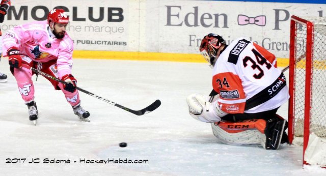 Photo hockey match Grenoble  - Epinal  le 06/10/2017