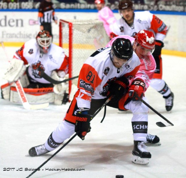 Photo hockey match Grenoble  - Epinal  le 06/10/2017