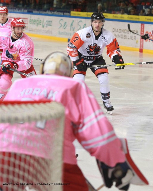 Photo hockey match Grenoble  - Epinal  le 06/10/2017