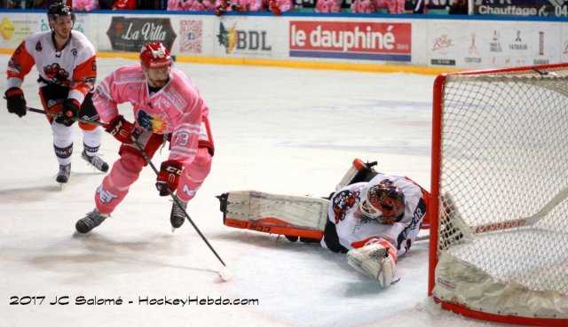 Photo hockey match Grenoble  - Epinal  le 06/10/2017