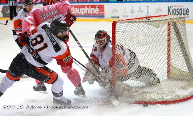 Photo hockey match Grenoble  - Epinal  le 06/10/2017
