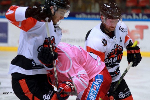 Photo hockey match Grenoble  - Epinal  le 06/10/2017