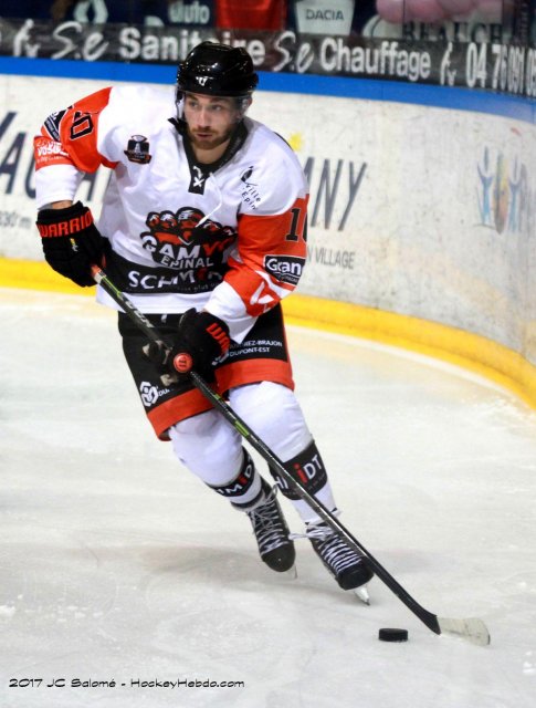 Photo hockey match Grenoble  - Epinal  le 06/10/2017