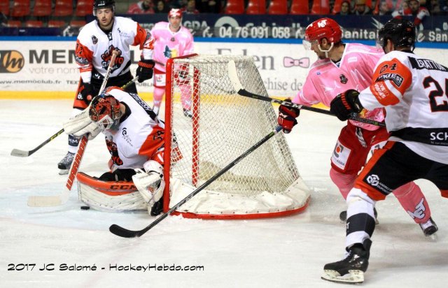Photo hockey match Grenoble  - Epinal  le 06/10/2017
