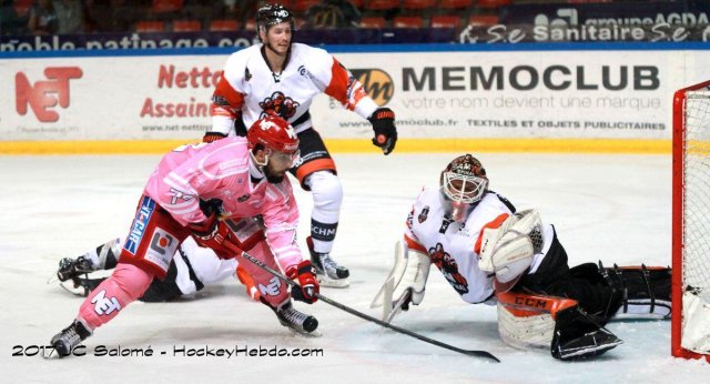 Photo hockey match Grenoble  - Epinal  le 06/10/2017