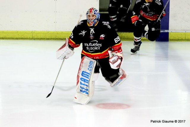 Photo hockey match Nice - Amiens  le 06/10/2017