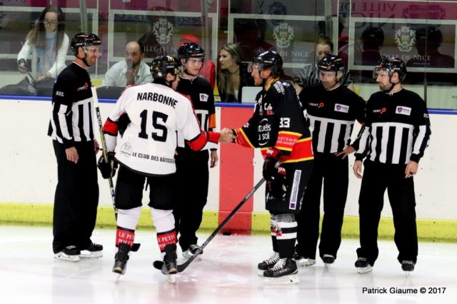 Photo hockey match Nice - Amiens  le 06/10/2017