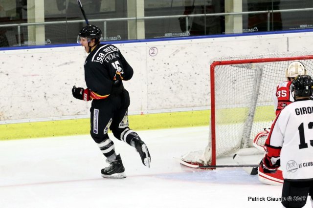 Photo hockey match Nice - Amiens  le 06/10/2017