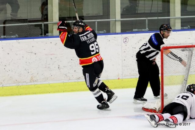Photo hockey match Nice - Amiens  le 06/10/2017