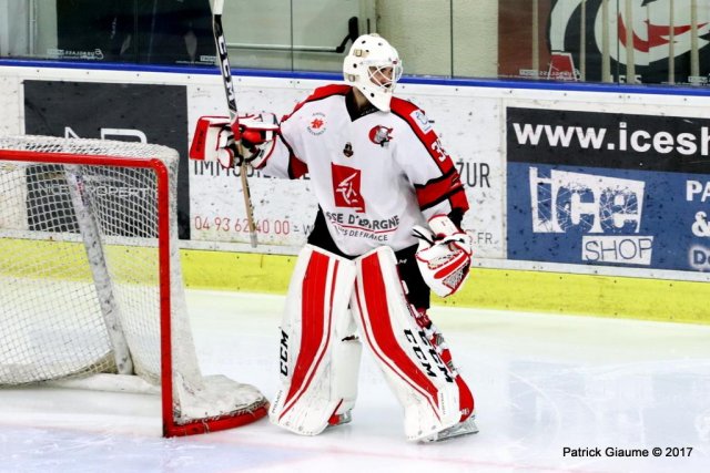 Photo hockey match Nice - Amiens  le 06/10/2017