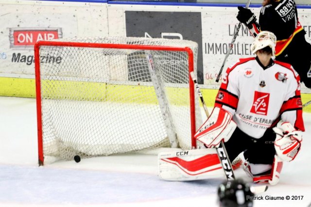 Photo hockey match Nice - Amiens  le 06/10/2017