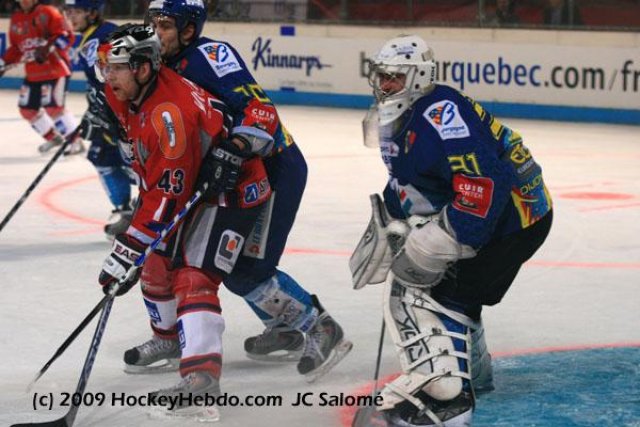 Photo hockey match Grenoble  - Dijon  le 22/02/2009