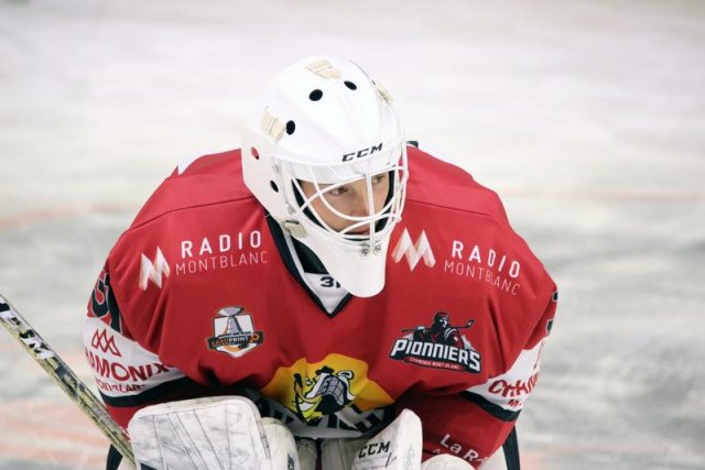 Photo hockey match Chamonix  - Strasbourg  le 06/10/2017
