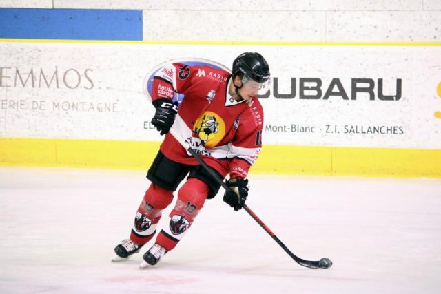 Photo hockey match Chamonix  - Strasbourg  le 06/10/2017