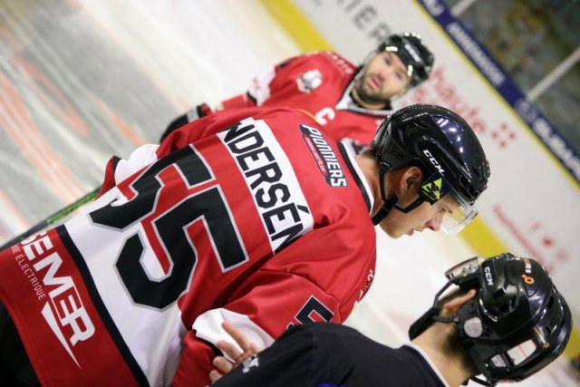 Photo hockey match Chamonix  - Strasbourg  le 06/10/2017