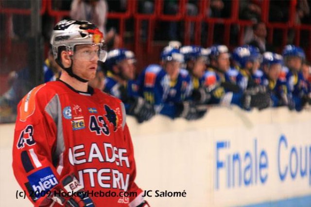 Photo hockey match Grenoble  - Dijon  le 22/02/2009