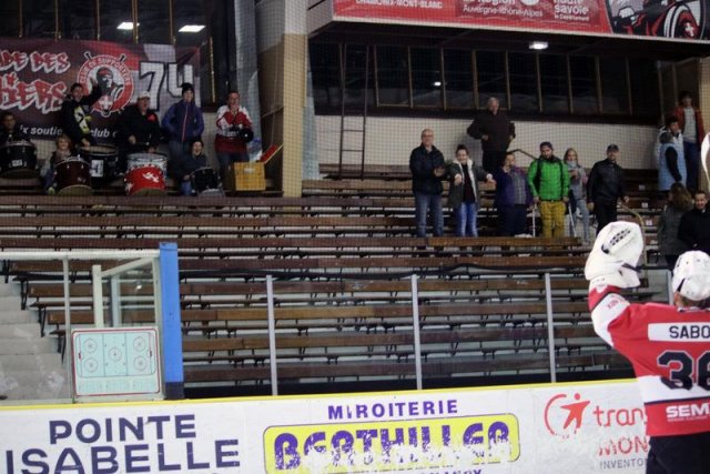 Photo hockey match Chamonix  - Strasbourg  le 06/10/2017