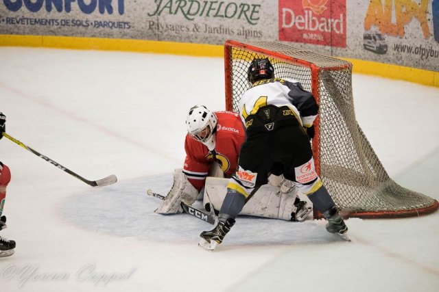 Photo hockey match Morzine-Avoriaz - Chambéry le 07/10/2017