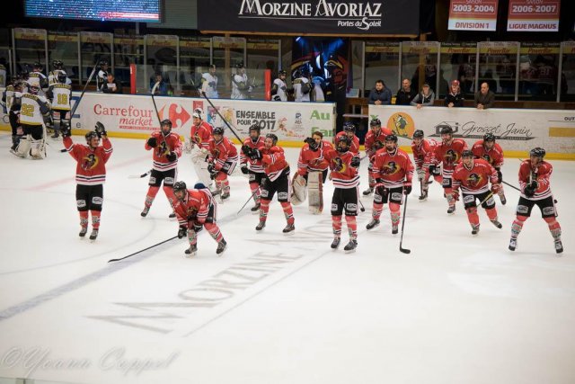 Photo hockey match Morzine-Avoriaz - Chambéry le 07/10/2017