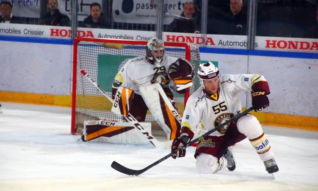 Photo hockey match Lausanne - Genève le 10/10/2017