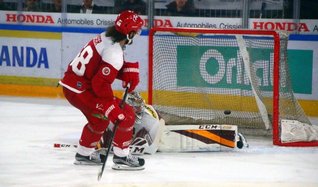 Photo hockey match Lausanne - Genève le 10/10/2017