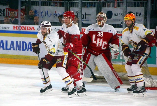 Photo hockey match Lausanne - Genève le 10/10/2017