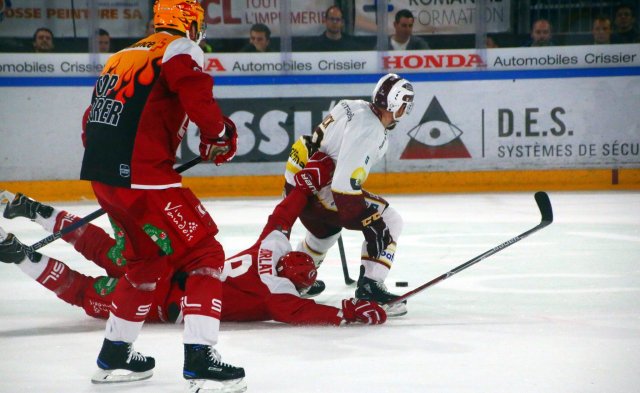 Photo hockey match Lausanne - Genève le 10/10/2017