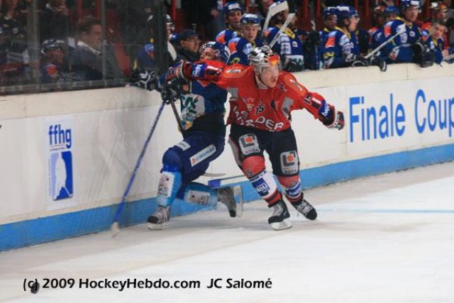 Photo hockey match Grenoble  - Dijon  le 22/02/2009