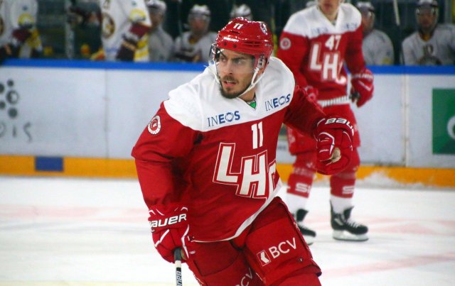 Photo hockey match Lausanne - Genève le 10/10/2017