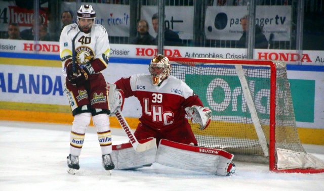 Photo hockey match Lausanne - Genève le 10/10/2017