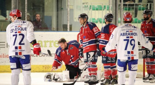 Photo hockey match Angers  - Lyon le 10/10/2017