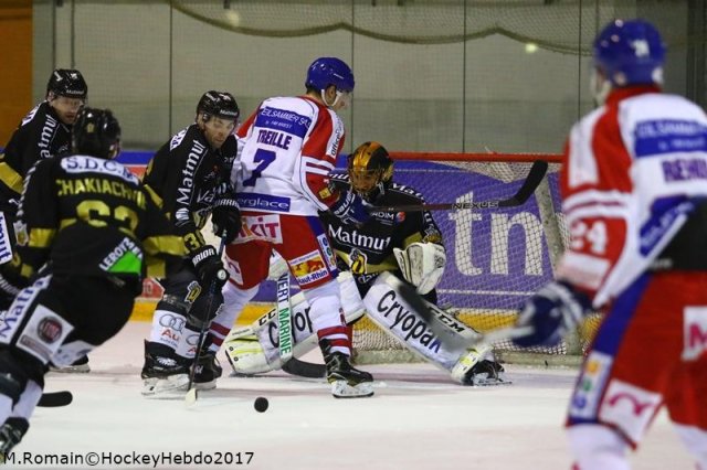 Photo hockey match Rouen - Mulhouse le 10/10/2017