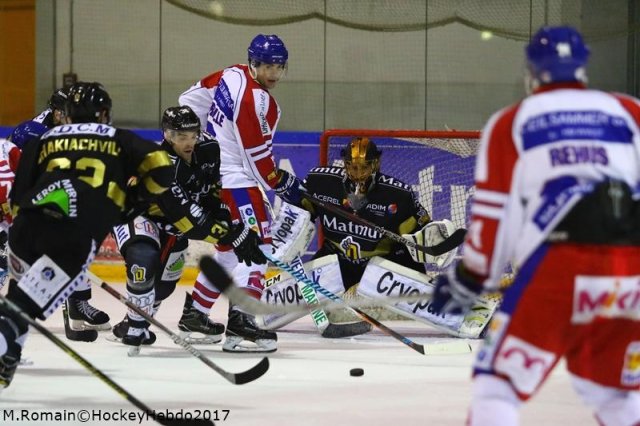 Photo hockey match Rouen - Mulhouse le 10/10/2017