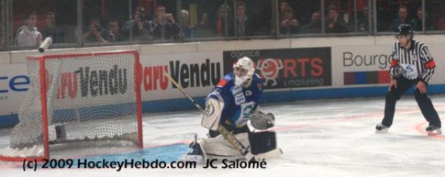 Photo hockey match Grenoble  - Dijon  le 22/02/2009