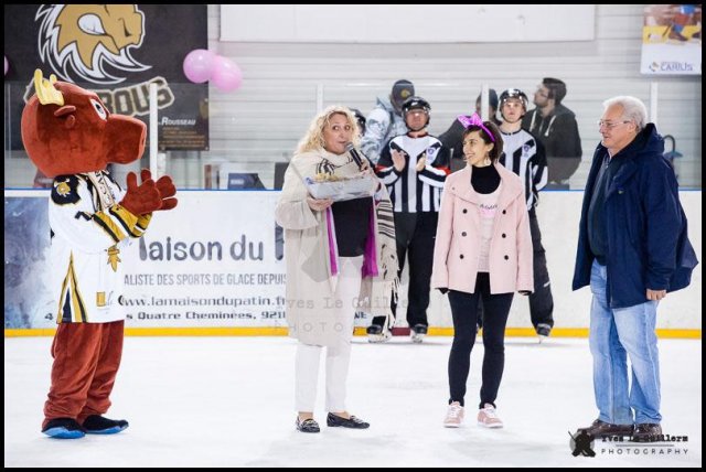 Photo hockey match Dammarie-les-Lys - Paris (FV) le 07/10/2017