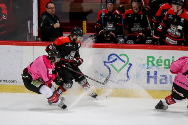 Photo hockey match Amiens  - Bordeaux le 10/10/2017