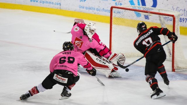 Photo hockey match Amiens  - Bordeaux le 10/10/2017