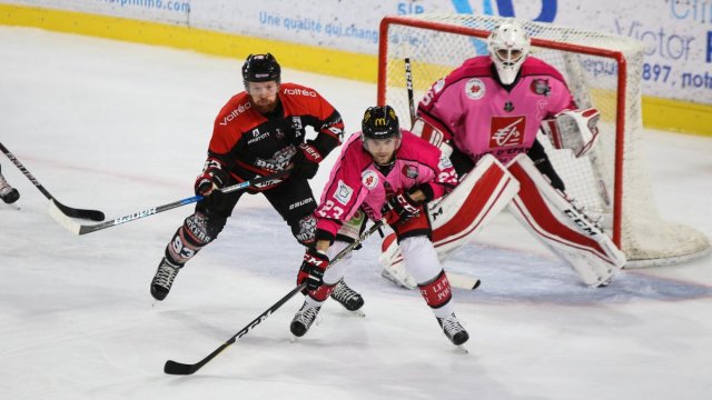 Photo hockey match Amiens  - Bordeaux le 10/10/2017